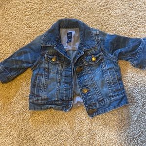 Baby gap jean jacket 0-6 month